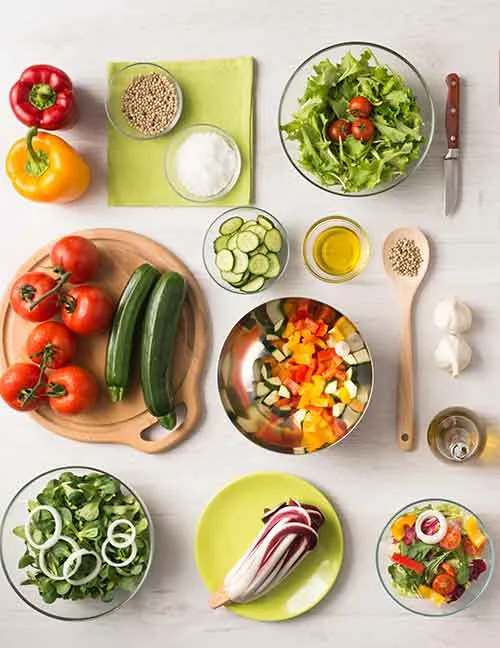Comida preparada ecológica